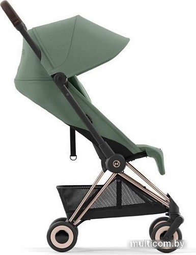 Коляска прогулочная «книга» Cybex Coya (leaf green/rosegold frame)