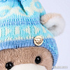 Классическая игрушка Milo Toys Little Friend Мишка в шапке и шарфе 9905642