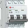 EKF PROxima 3P 25А (D) 6кА ВА 47-63N M636325D
