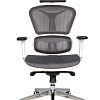 Кресло Norden Hero White YS-0810H-T(E+E)W (белый/серый)