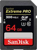 Карта памяти SanDisk Extreme PRO UHS-II SDXC 64GB [SDSDXPK-064G-GN4IN]