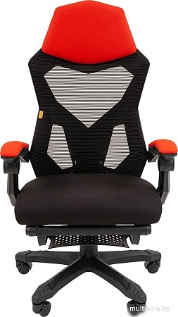 Игровое (геймерское) кресло CHAIRMAN 571 (черный/красный)