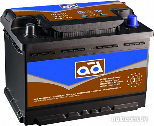 Автомобильный аккумулятор AD 563400061 (63 А/ч)