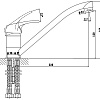 Смеситель Gross Aqua Basic 3210257С- G0110