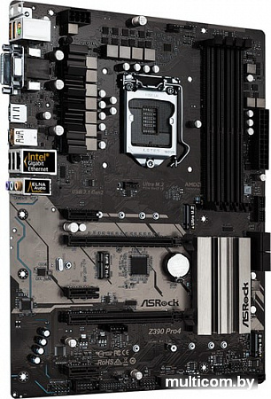 Материнская плата ASRock Z390 Pro4