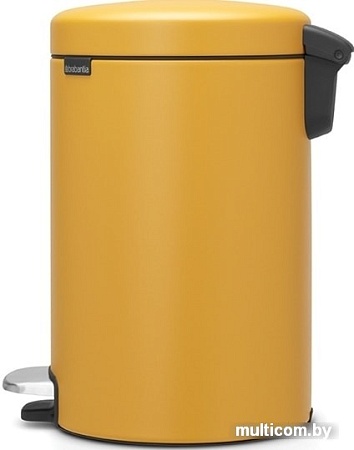 Brabantia Pedal Bin NewIcon 12 л (минерально-горчичный)