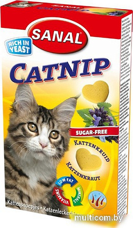 Лакомство для кошек Sanal Catnip с кошачьей мятой 30 г
