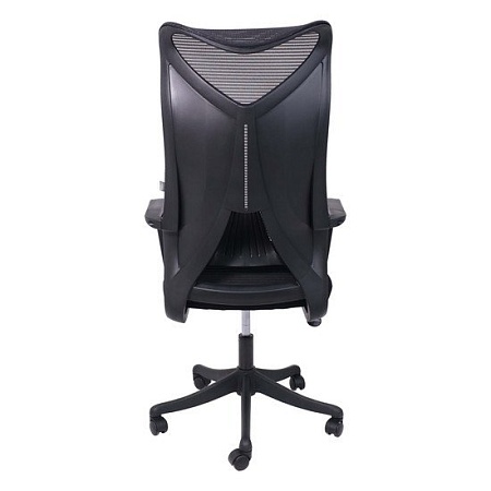 Кресло AksHome Abraham (ткань/сетка, черный)