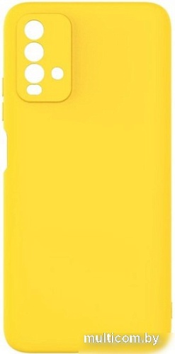 Чехол для телефона Case Cheap Liquid для Redmi 9T (желтый)