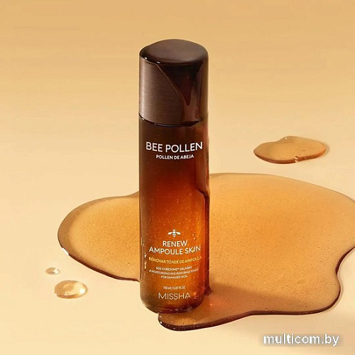 Missha Тонер для лица Bee Pollen Renew Ampoule Skin Восстанавливающий (150 мл)