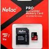Карта памяти Netac P500 Extreme Pro 128GB NT02P500PRO-128G-R + адаптер