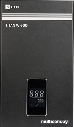 Стабилизатор напряжения EKF PROxima stab-w-3000 Titan W-3000 1.8кВт