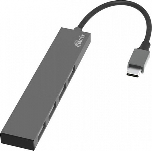 USB-хаб Ritmix CR-4402 Metal