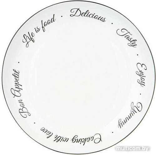 Тарелка обеденная Agness Bon appetit 598-072