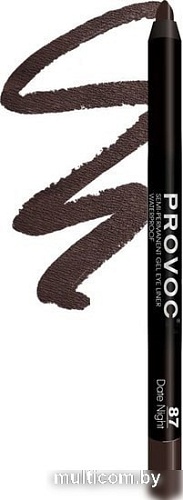 Карандаш для глаз Provoc Gel Eye Liner (тон 87 Date Night)