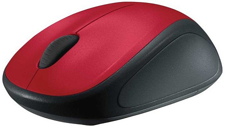 Мышь Logitech M235 Wireless Mouse (красный) [910-002496]