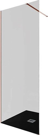 Душевая стенка Allen Brau Infinity 1 3.21030.60.T 323822 (медь браш)