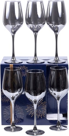 Набор бокалов для вина Luminarc Celeste. Shiny graphite 10P1565