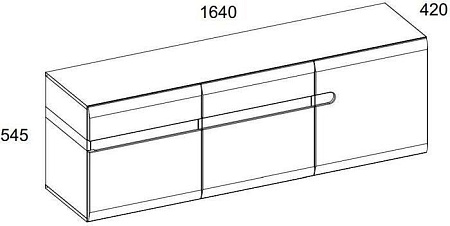 Anrex Linate 3D/TYP 67 Белый/Сонома Трюфель