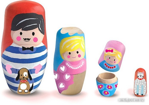 Набор для рисования SES Creative Матрешки 14002