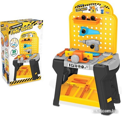 Набор инструментов игрушечных Dede Столярная мастерская Technic 01702