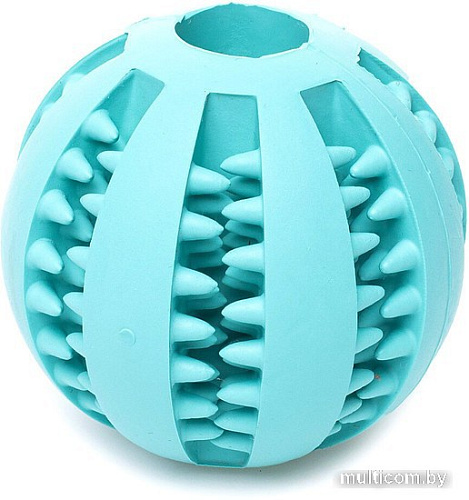 Игрушка для собак Duvo Plus Мяч зубочистик 400016/mint