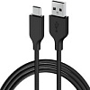 Кабель Genius ACC-A2CC-3A USB Type-A - USB Type-C (1.5 м, черный)