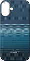 Чехол для телефона Pitaka Tactile Woven для iPhone 16 (синий)