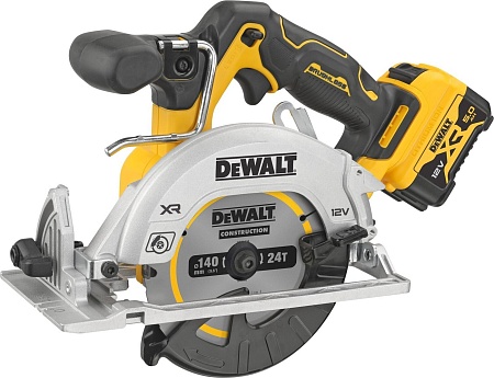 Дисковая (циркулярная) пила DeWalt DCS512P2 (с 2-мя АКБ, кейс)