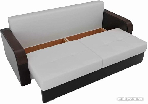 Диван Лига диванов Мейсон 102154 (белый/черный)