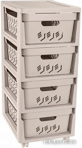 Комод Econova Deluxe 433276934 (светло-бежевый)