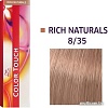 Оттеночная краска Wella Professionals Color Touch 8/35 светлый блонд золотисто-махагоновый 60 мл