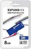 USB Flash Exployd 580 8GB (синий)