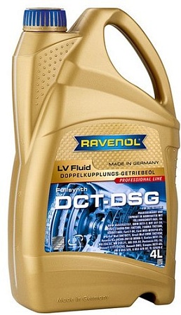 Трансмиссионное масло Ravenol DCT-DSG LV Fluid 4л