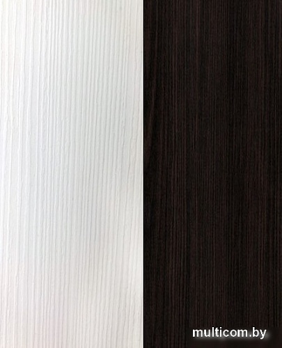 Готовая кухня ЭлиГард Lion 2.4 (белый структурный/дуб марбург/королевский опал)