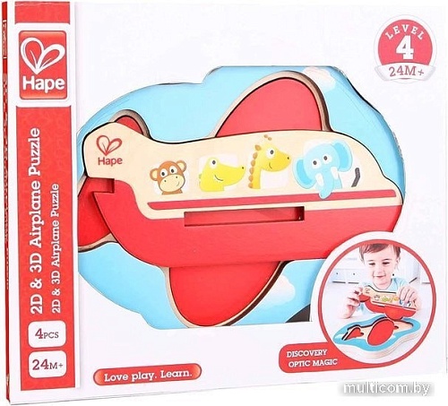 Мозаика/пазл Hape Самолет E1611