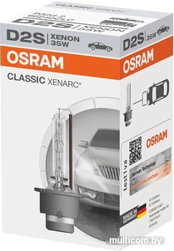 Ксеноновая лампа Osram D2S Xenarc Classic 1шт