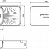 Кухонная мойка Granicom G005 (грей)