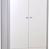 Шкаф распашной Polini Kids Simple двухсекционный с ящиками 0002770.55 (белый/серый)