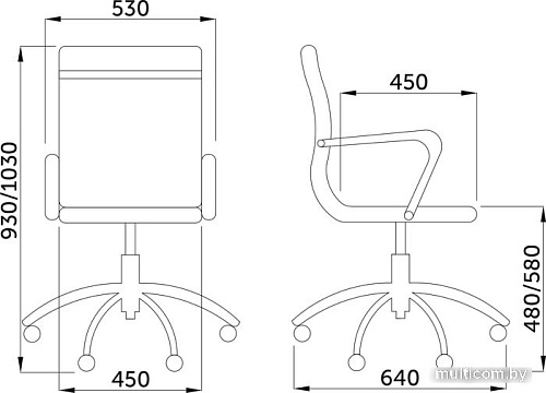 Кресло Седия Адель Нью (черный)