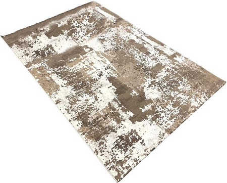 Ковер для жилой комнаты Radjab Carpet Астра прямоугольник 1647A 11266RK 1.6x2.3 (brown/beige)