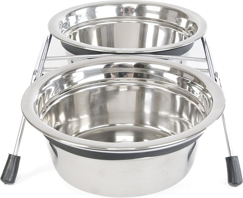 Миски на подставке ZooZooZoo Двойная на подставке SWT-6009D-780