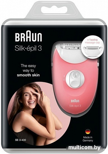 Эпилятор Braun Silk Epil 3/430