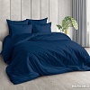 Постельное белье Миланика Индиго 1.5сп (поплин г/к)