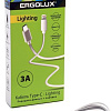 Кабель Ergolux ELX-CDC04-C01 USB Type-C - Lightning (1.2 м, белый)