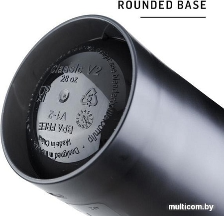 Шейкер спортивный Blender Bottle Classic V2 Full Color черный BB-CLV220-FCBLK