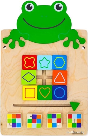 Бизиборд Alatoys Настенная бизидоска Лягушка ББ606
