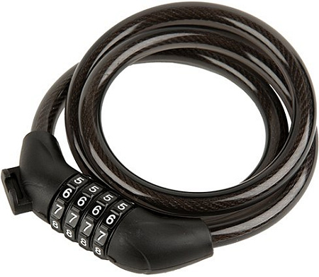 Тросовый велосипедный замок Maxiscoo MSC-CL2301