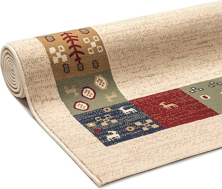 Ковер для жилой комнаты Moldabela Atlas Прямоугольник 6931 1 41333 (0.8x1.5)