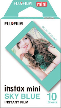 Картридж для моментальной фотографии Fujifilm Instax Mini Sky Blue (10 шт.)